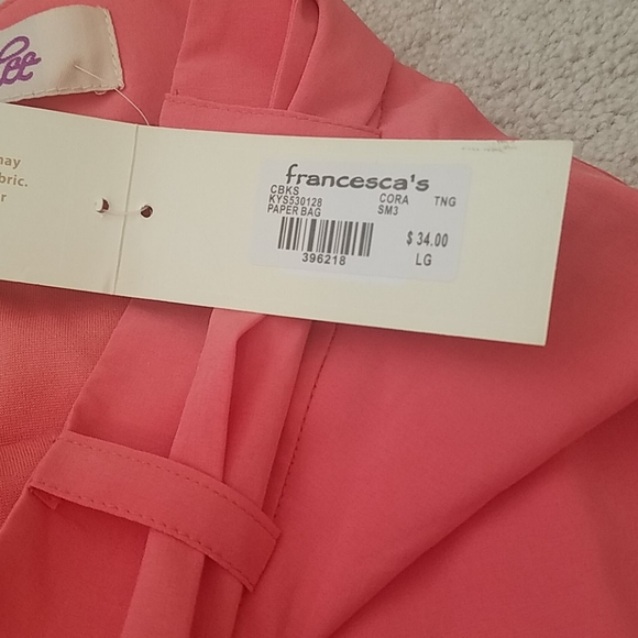 Nwt Francesca's skirt Large - Picture 3 of 5